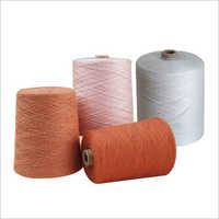 Polyester Viscose Yarn - Multi-count, Standard Twist, Lively White Color | Premium Quality For Woven And Knitted Fabrics