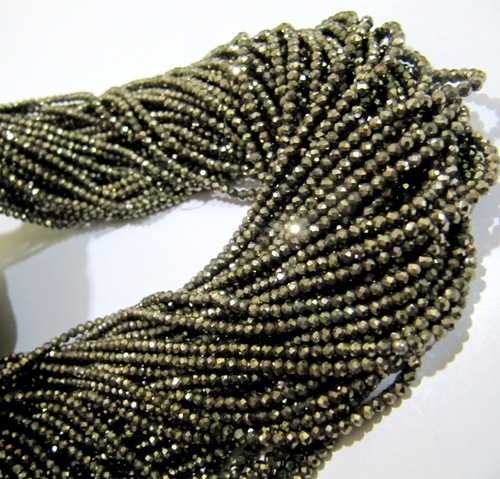 Genuine AA Quality Natural Pyrite Beads