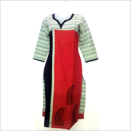 Ladies Trendy Cotton Kurti - Multicolor, Available in Sizes L-XXL | Printed, Casual, Daily Wear, Perfect for Spring and Summer