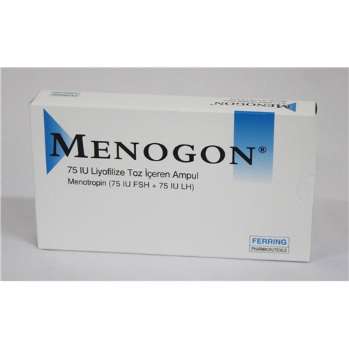 MENOGON 75 IU -5- AMPOULS