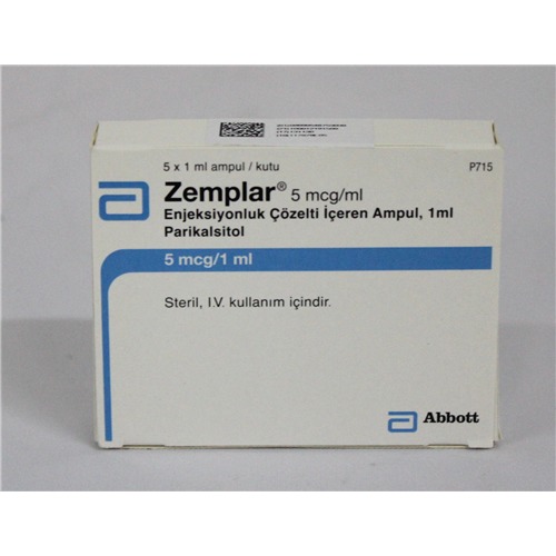 ZEMPLAR 5 MCG  1 ML -5- AMPOULS