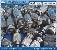 Hose Reel Fog Nozzle - Stainless Steel, 0.20 Ml To 2 Lpm Flow Rate, Silver Color, 1 Inch & 1/2 Inch Sizes, Industrial Use, 1 Year Warranty