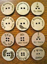 Laser Marking Services On Button