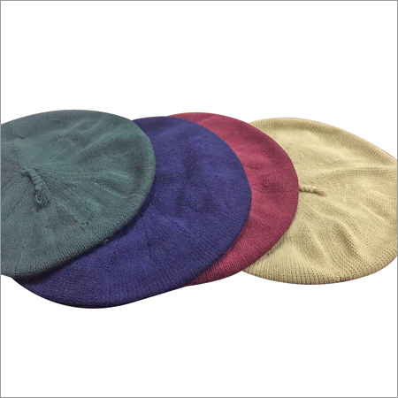 Navy Beret Caps