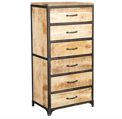 wooden 6 Drawer Chest