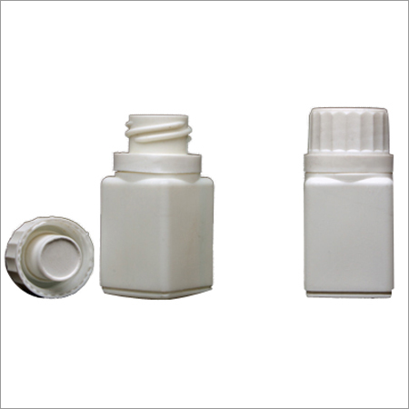 Square Bottle with Cap