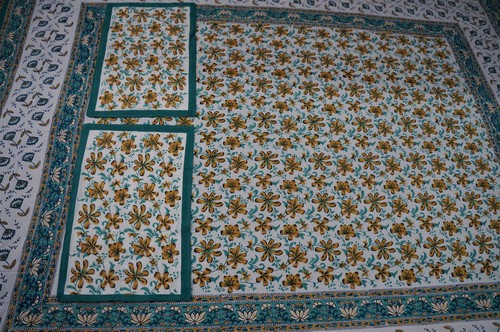 BLOCK PRINT BEDSHEET