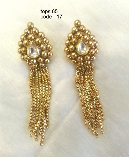 Antique Earring Tops - Copper Alloy, Alluringly Crafted Collection with Fashionable Designs