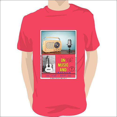 Round Neck Fancy T- Shirt