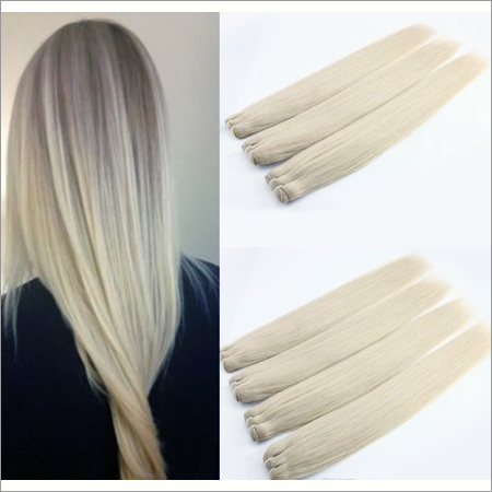 Blonded (Color No 613 ) Wefted Hairs Blonded (Color No 613 ) Wefted Hairs