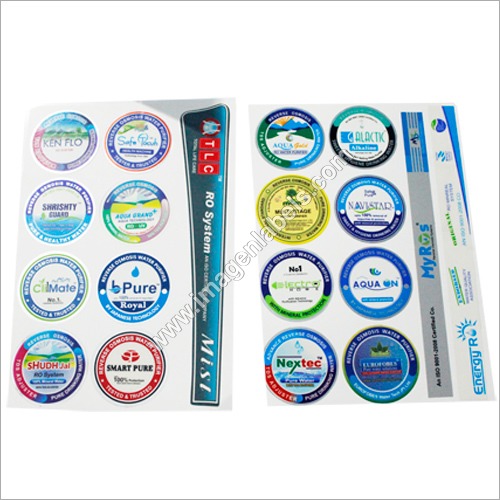 Custom Logo Vinyl Label