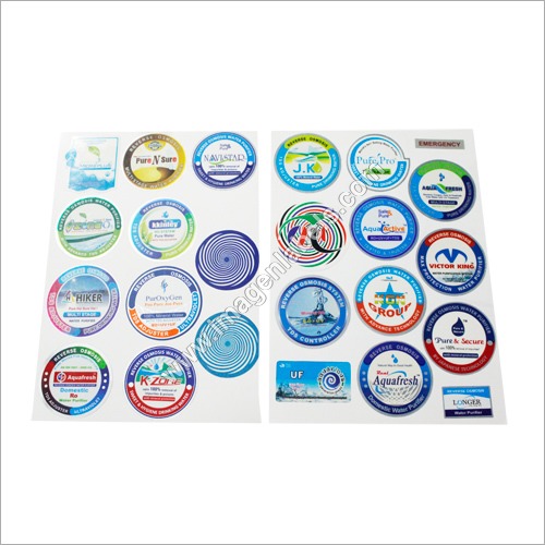 Round polister stickers