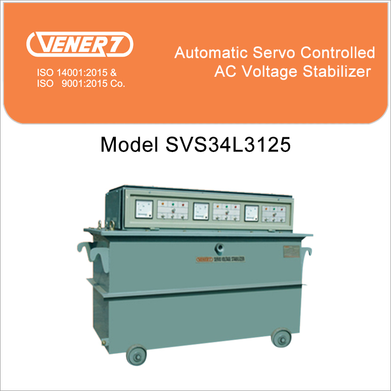 125 kVA Servo Voltage Stabilizer
