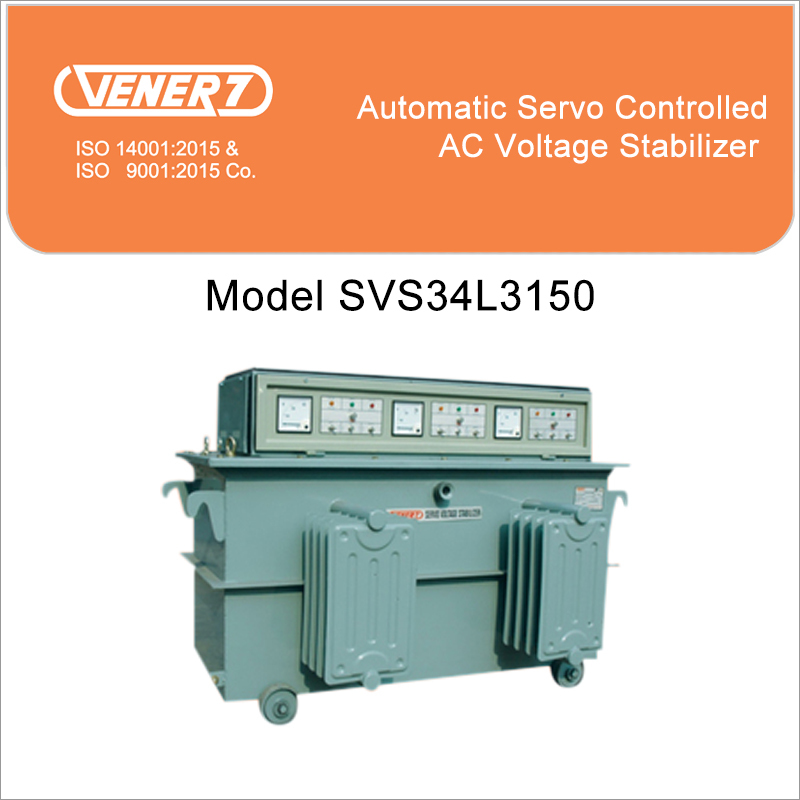 150 Kva Oil Cooled Servo Voltage Stabilizer - Ambient Temperature: -20 Deg C To +50 Deg C Celsius (Oc)