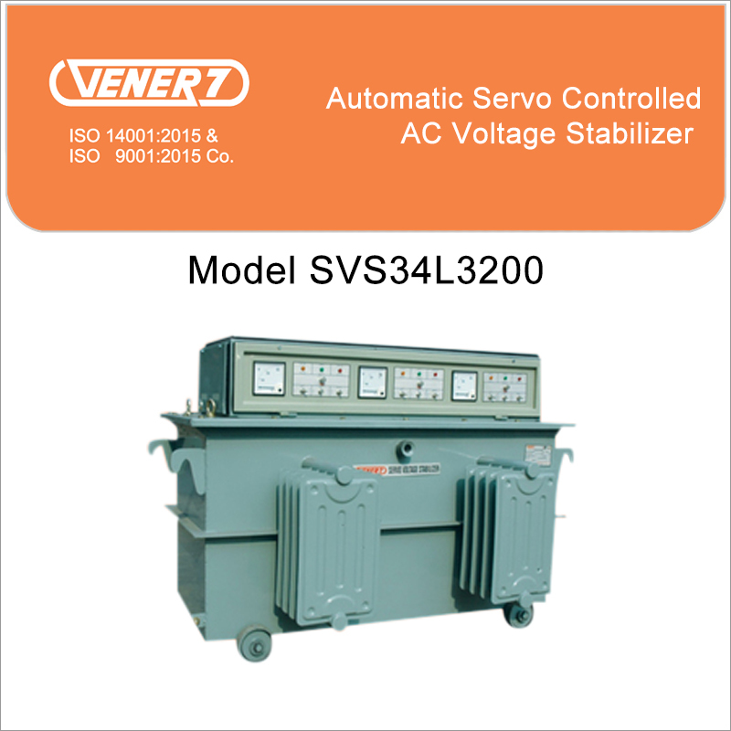 200 kVA Oil Cooled Servo Voltage Stabilizer