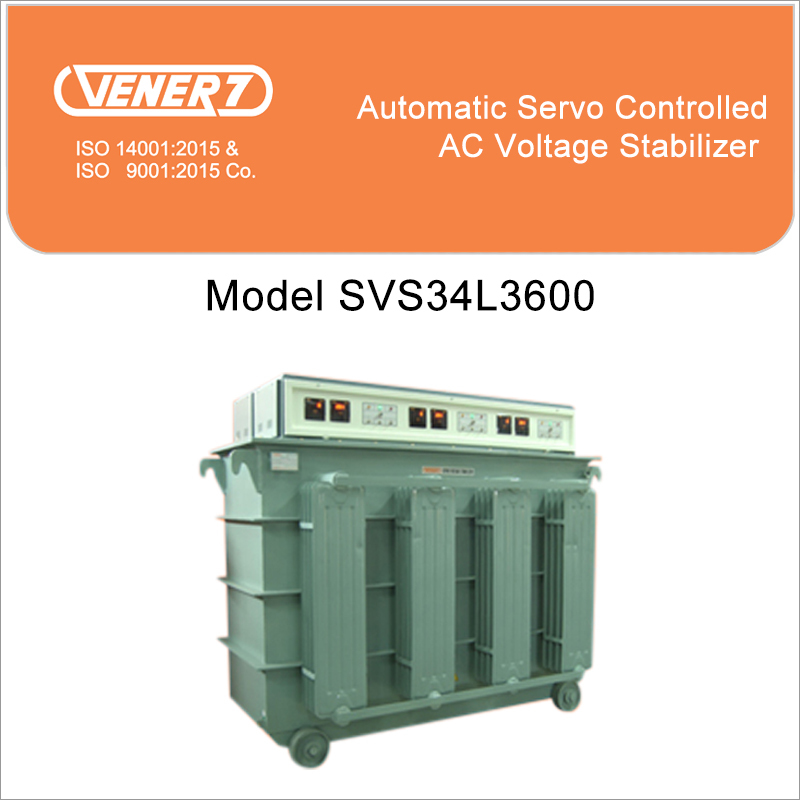 600kVA Automatic Servo Controlled Oil Cooled Voltage Stabilizer