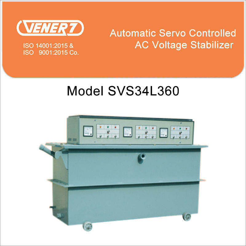 60kVA Automatic Servo Controlled Oil Cooled Voltage Stabilizer