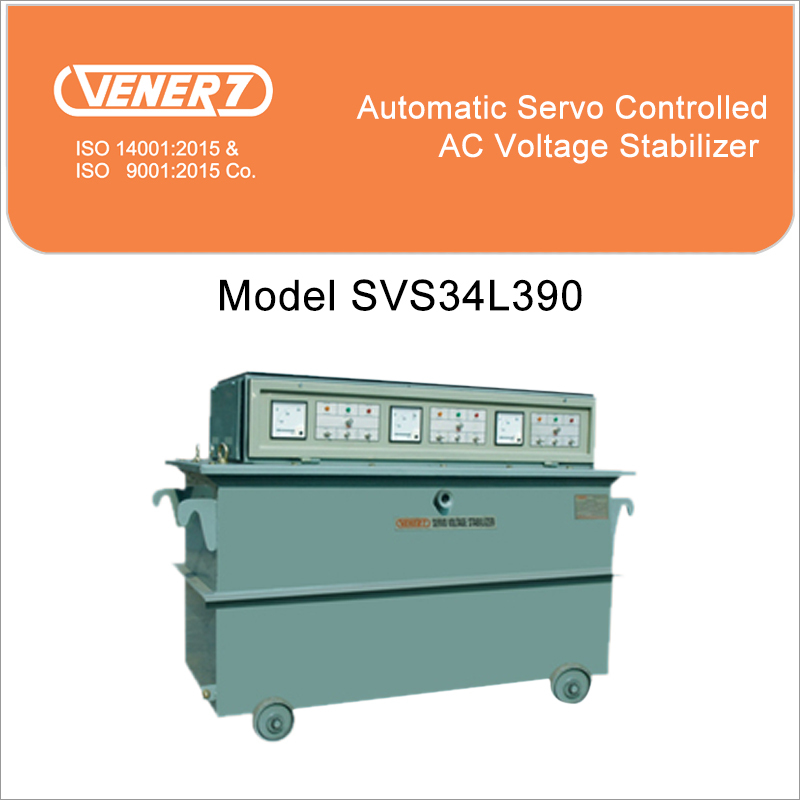 90kVA Automatic Servo Controlled Oil Cooled Voltage Stabilizer