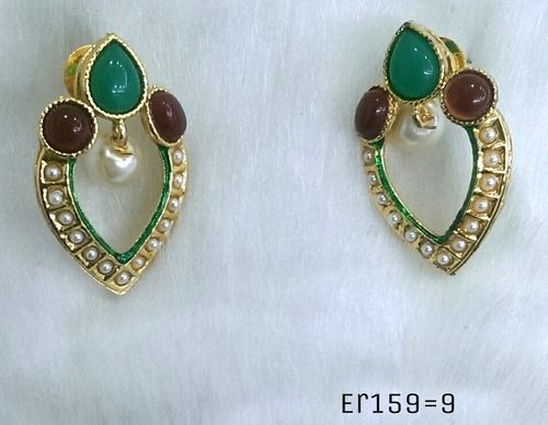Copper Alloy Earring Tops
