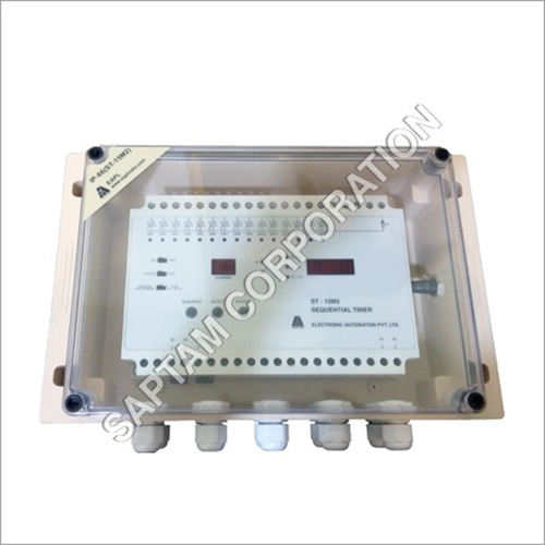 Sequential Timer Glass Enclosure Capacity: N/A Ton/Day
