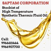 Industrial Synthetic Thermic Fluid Oil - Synthetic Hydrocarbons, Bright Yellow Color, Density 865kg/m3 | Used In Industrial Heating Systems, Nil Ash Content