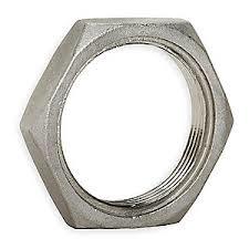Lock Nut - M.S Material, Customizable Sizes Available | Strong Steel Composition