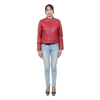 Leather Fancy Ladies Jacket Age Group: 20/40