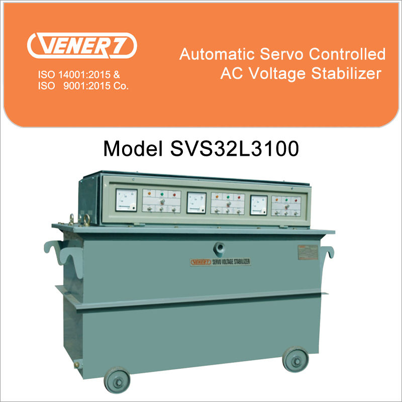 100kva Power Automatic Servo Controlled Oil Cooled Voltage Stabilizer Warranty: 5 Year