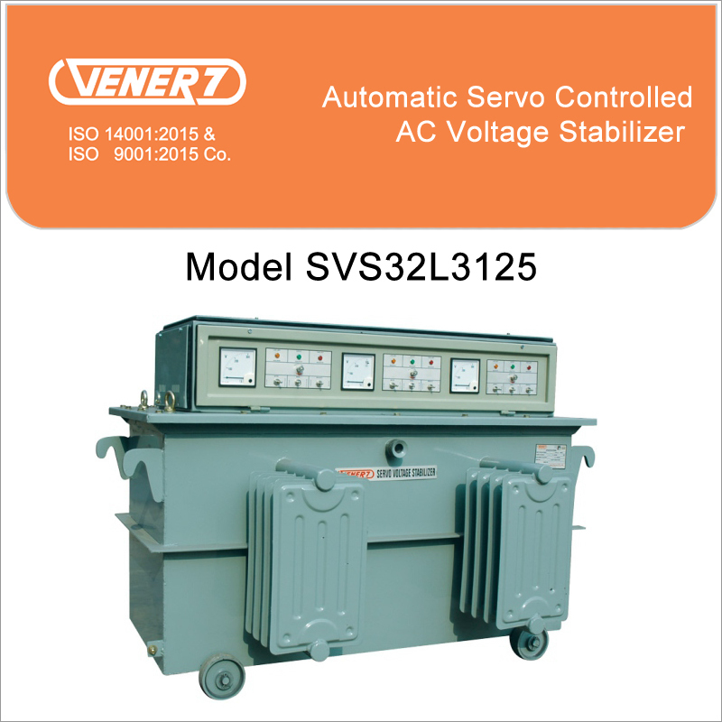 125 kVA Oil Cooled Servo Voltage Stabilizer
