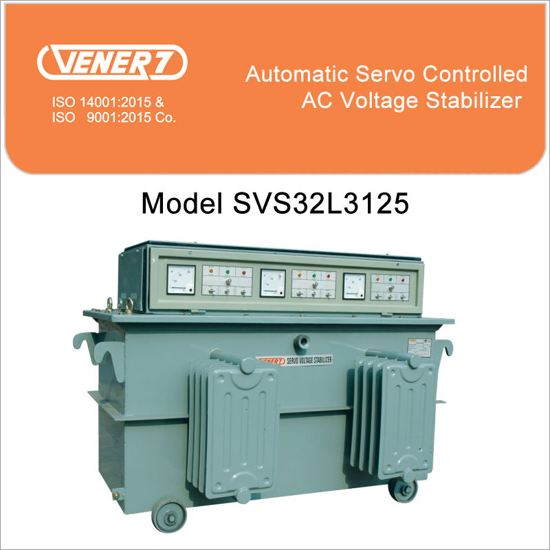 125kVA Automatic Servo Controlled Oil Cooled Voltage Stabilizer