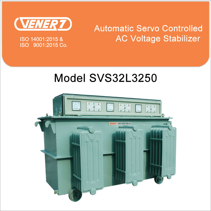 250kVA 3 Phase Automatic Servo Controlled Oil Cooled Voltage Stabilizer