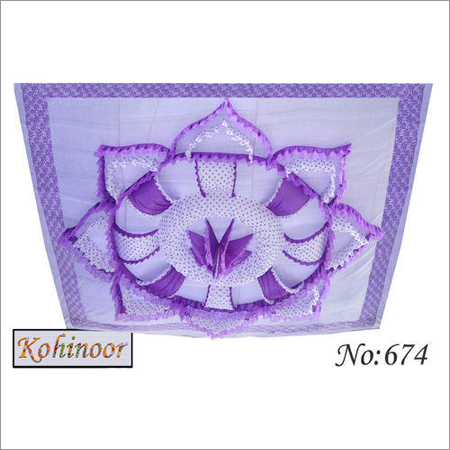 Purple Ceiling Shamiyana