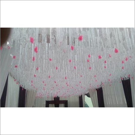 Ribbon Ceiling Shamiyana