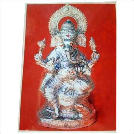 Aluminum Ganesh Statue