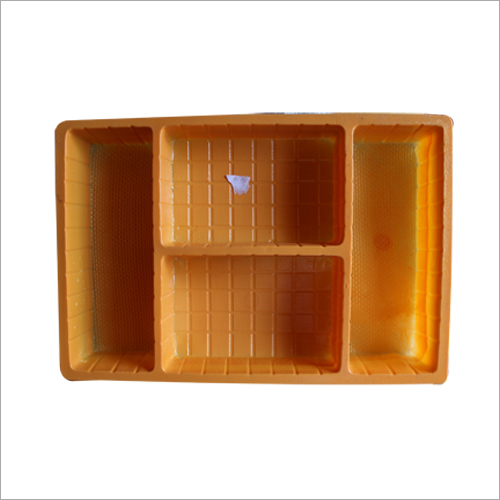 4 Pocket Dry Fruit Long Tray