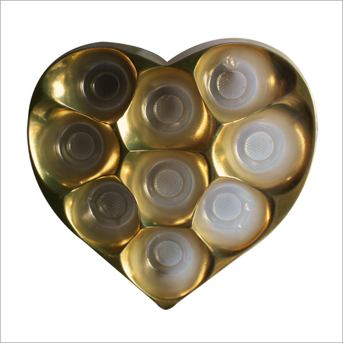 Heart Shaped Transparent Chocolate Box