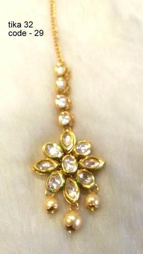 Copper Alloy Maang Tikka