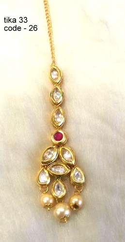 Copper Alloy Maang Tikka