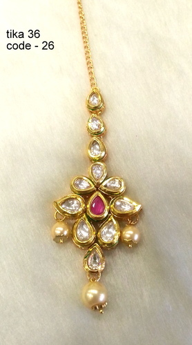 Copper Alloy Maang Tikka