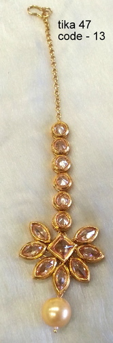 Copper Alloy Maang Tikka