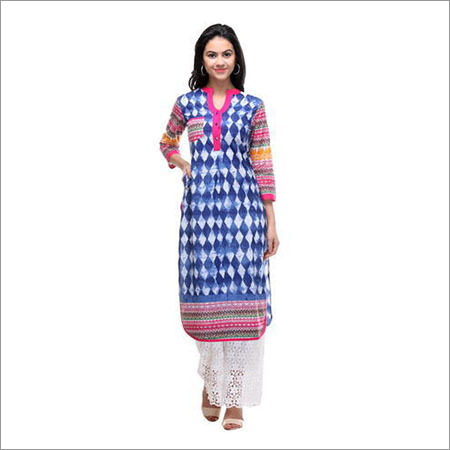 Designer Kurtis Decoration Material: Cloths