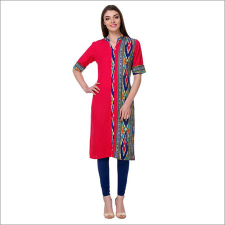 Printed Kurti Decoration Material: Cloths