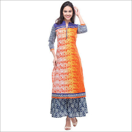 Cotton Kurtis Combo Decoration Material: Paint
