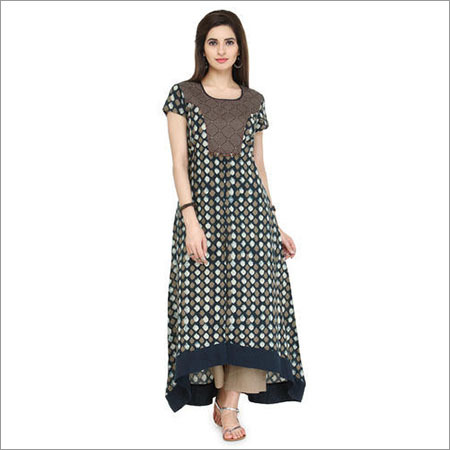 Long Rayon Kurti