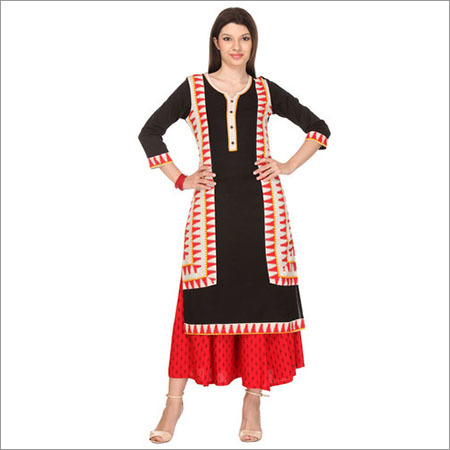 Jute Designer Kurtis