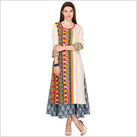Jute Designer Printed Tunics