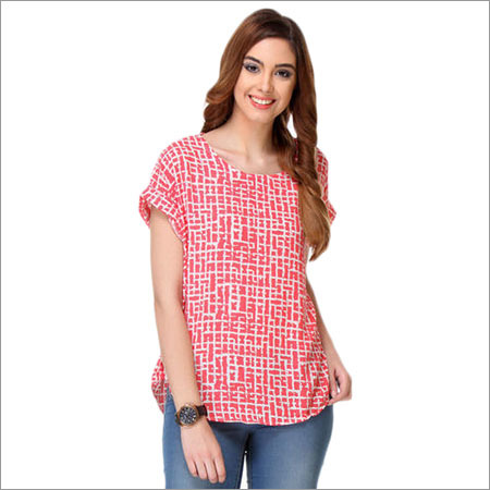 Printed Stylish Tops Decoration Material: Paint