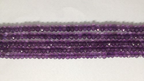 Stone Amethyst Faceted Beads