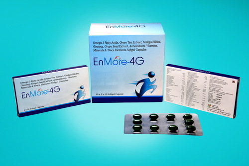 Omega 3 Fatty Acids, Green Tea Extract, Antioxidants , Vitamins, Minerals Capsules