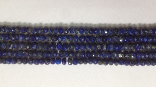 Stone Lapis Faceted Beads